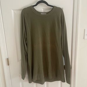 Buck Mason Men’s Green Cotton Sweater